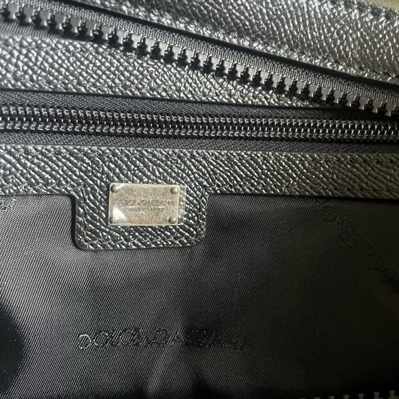 Dolce & Gabbana Unisex Green Nylon/Leather Duffle Bag - Picture 10 of 16